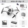 S1S Fırçasız İHA 4k Profesyonel 8K HD Kamera Engellerden Kaçınma Hava Fotoğrafçılığı Katlanabilir Quadcopter RC İHA