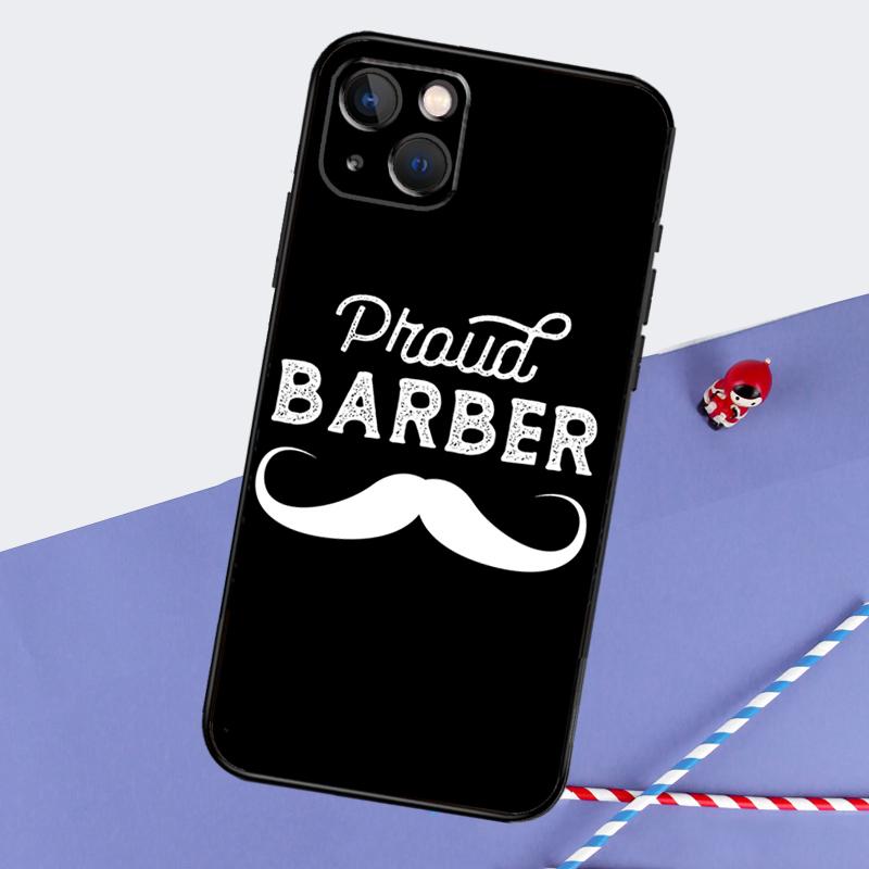

Hairdresser Barber Scissors Phone Case For iPhone 16 Pro 15 Pro 11 12 13 14 Pro Max Mini XR 16e 15 16 Plus Cover Shell iPhone 12 mini