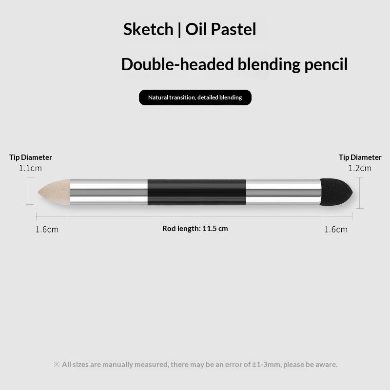 1/2 Pcs Double Headed Sketch Wiper Blenders Set Paper Art Blenders Drawing Erasers Sketching Drawing Tools For Artists