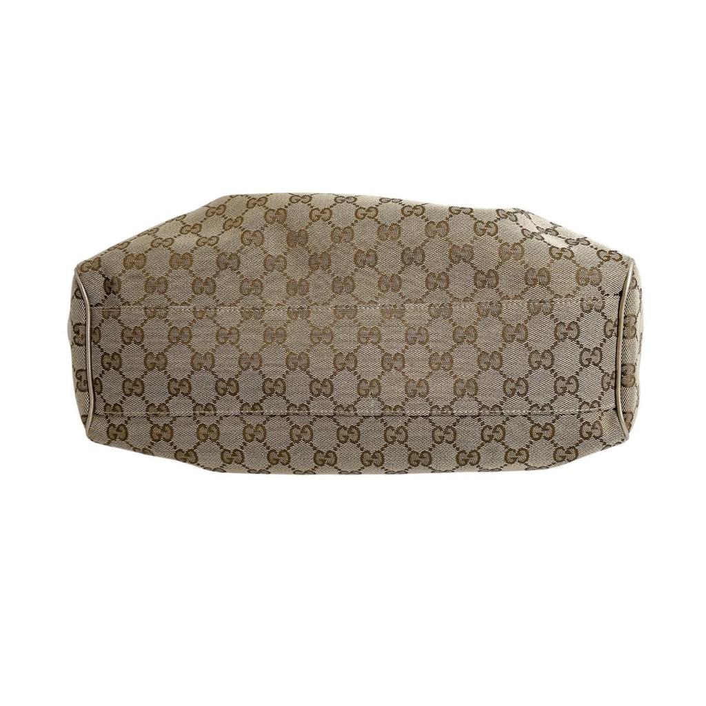 GUCCI GG canvas Sukey bag Tote Bag GG canvas beige Women 211944 Used