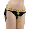 Adjustable Flower Dance Beach Waist Decoration Women's Hollow Flower Chain Belt for Belly Dance and Summer Jewelry