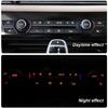 Car Dashboard Air Conditioner AC Button Heater Switch Cover For BMW 5/6/7 Series 5GT F10 F11 F18 F06 F12 F01 F02
