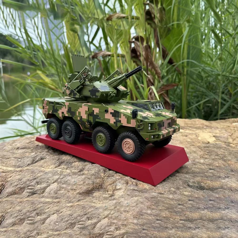 Die-cast 1:24 Scale 625E Self-propelled Anti-aircraft Gun Simulation Alloy Static Model Toy Gift Collection Souvenir Ornament