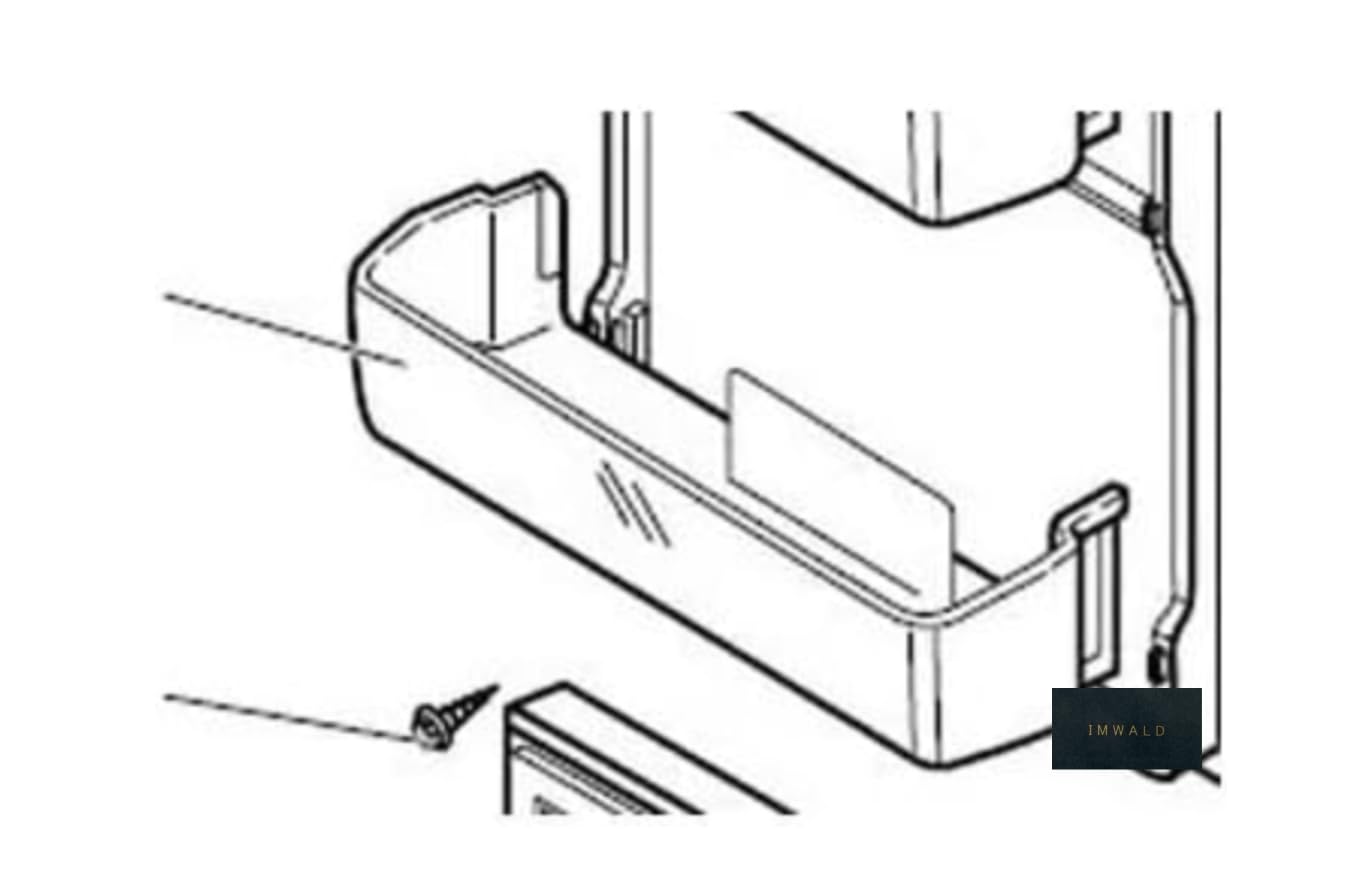 

Genuine Mitsubishi Refrigerator Bottle Pocket M20VE 1124
