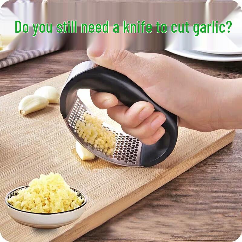 Manual Stainless Steel Garlic Press