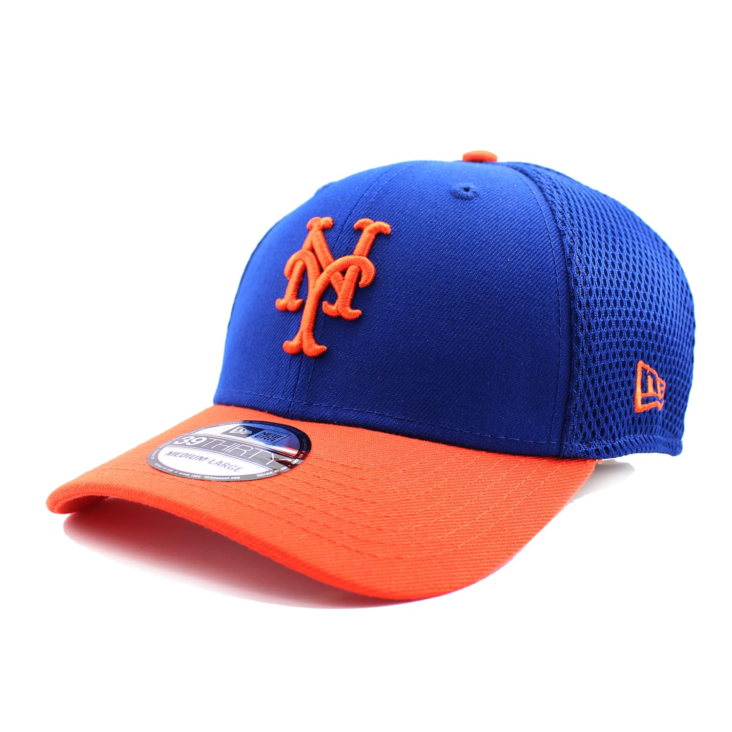 

New Era Cap 39THIRTY New York Mets MLB NEO FLEX FIT CAP BLUE NEW ERA NEW YORK METS Major League Baseball Hat Stretch Fit 3930 (SM (approx.