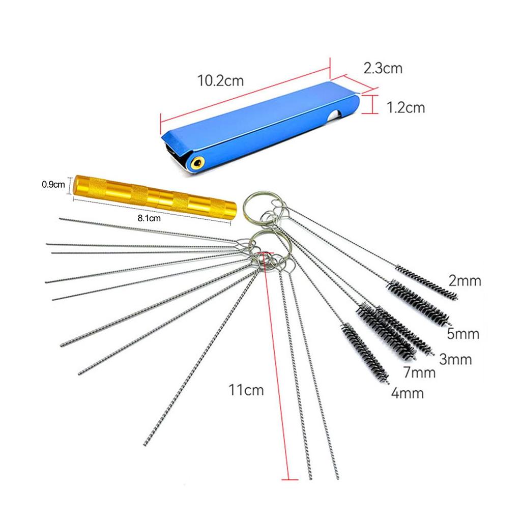 latikaly Carburetor Set, Wire Brush, Cleaning , Cleaning Brush, For Welding Curves, Motorcycles,