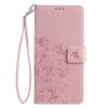 For Realme 12 4G/12+ 5G Case Butterfly Flower Leather Magnetic Closure Phone Cover