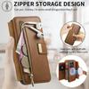 For Xiaomi 15T 14T 13T 14 Pro 5G 2In1 Detachable Leather Zipper Wallet Cover For Xiaomi 17 Phone Case Mi 13T 14T 15T 15 Cover