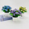 Butterfly Artificial Flower Pot For Home Decor And Photography Props