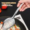 New Metal Slotted Spoon Stainless Steel Slotted Spoons For Cooking Nonstick Utensil Skimmer Spatula Tools For Straining Mixing