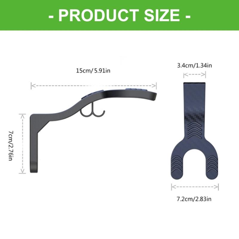 Werkzeuglose Installation Helmaufbewahrungsregal Hängerständer mit Kratzschutzbeschichtung für Motorradausrüstung Wandorganisation