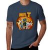 Mr T Cartoon Tshirt Basic Regular Fit Casual Tshirt