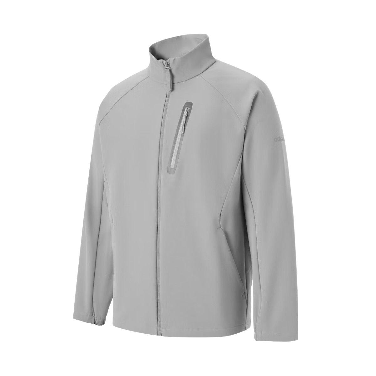 Adidas Outdoor Windproof Stand Collar Loose Casual Jacket Men Jacket KQ7831 S