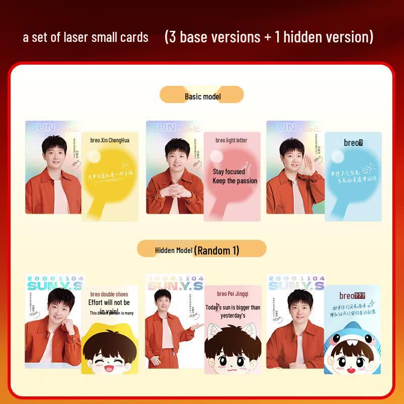 Breo Spokesperson Laser Card Set CN plug (adapter included)