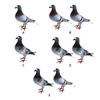 Simulation Foam Pigeon Model Realistic Bird Figurines Artificial Foam Bird Mini