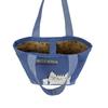 [Kusuguru Japan] Geverfde Denim Tote Bag, Nekomaruke BL