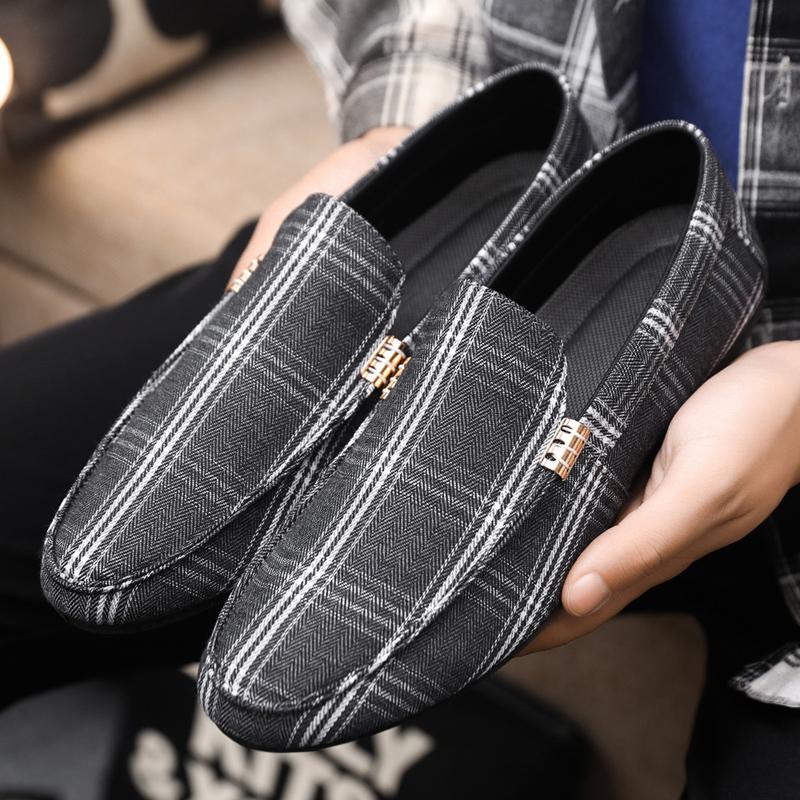 Breathable Comfort Slip-on Mens Driving Shoes Luxury Brand Men Loafers Men Casual Shoes Lightweight Lazy Shoes Moccasins