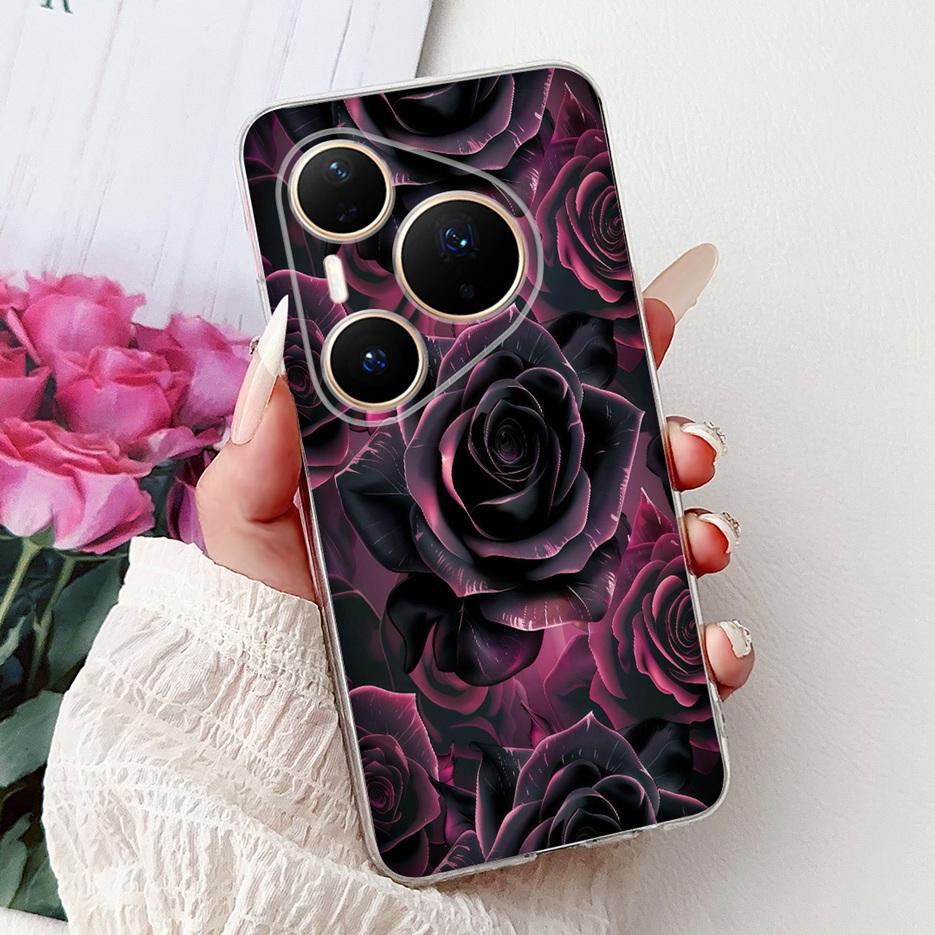 For Huawei P80 Pro Plus Case LMR-AL10 Cute Fashion Painted Cover Soft Slim Phone Case For Huawei Pura 80 Ultra Pura80 Pro+ Shell