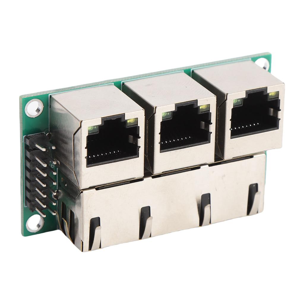 RJ45 Keystone Buchse Inline Kupplung 3 RJ45 Netzwerkanschluss Kupplungsmodul Ethernet-Adapter für Gigabit-Netzwerkgeräte