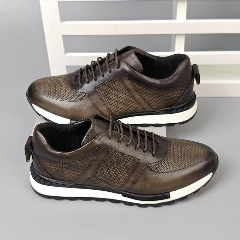 Fashion European Station Business Leather British Style Fashion Men's Casual Banquet Wedding Shoes Zapatos Sapat A15