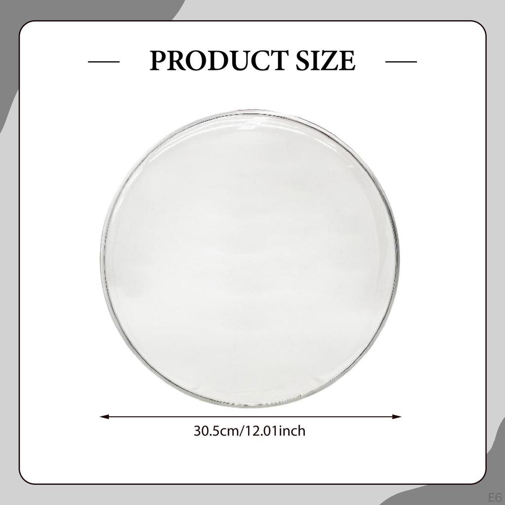 Snare Drum Drumhead Skin Practice Tighten Sound Accessories Transparent Replacement DIY Parts