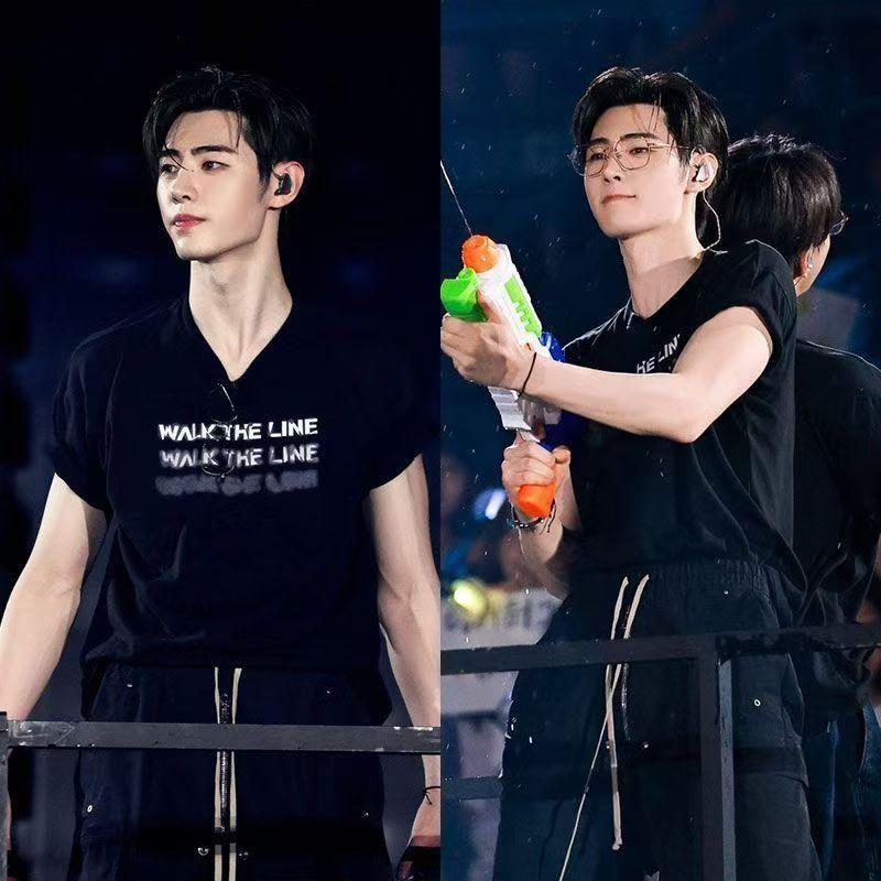 Enhypen 2025 WALK THE LINE koncertní tričko Kpop Móda letní tričko