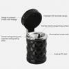 Portable Ashtray for Car Mini Trash Can Detachable Smokeless Ash Tray with LED