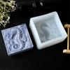 Sea Animal Shark Sea Turtles Seahorse Silicone Mold DIY Marine Round Square Handmade Soap Makes Resin Plaster Mould
