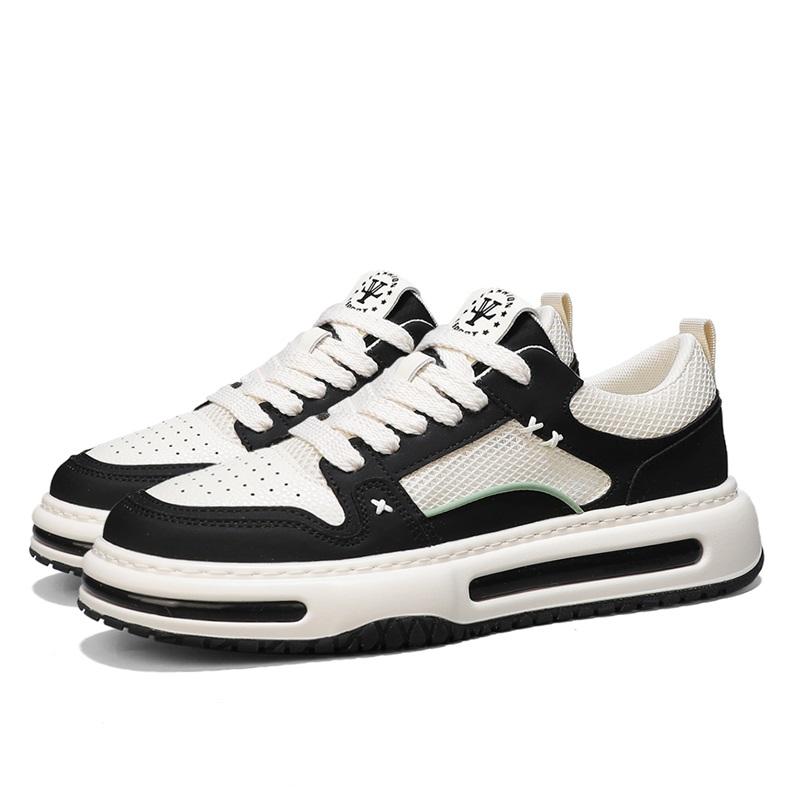 

Модные британские вулканизированные кроссовки для мужчин в уличном стиле, спортивная повседневная обувь для мужчин, новые кроссовки для ходьбы, мужская мода 44 чёрный