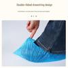Thickened Waterproof Deodorant CPE Disposable Shoe Covers (100 pcs)