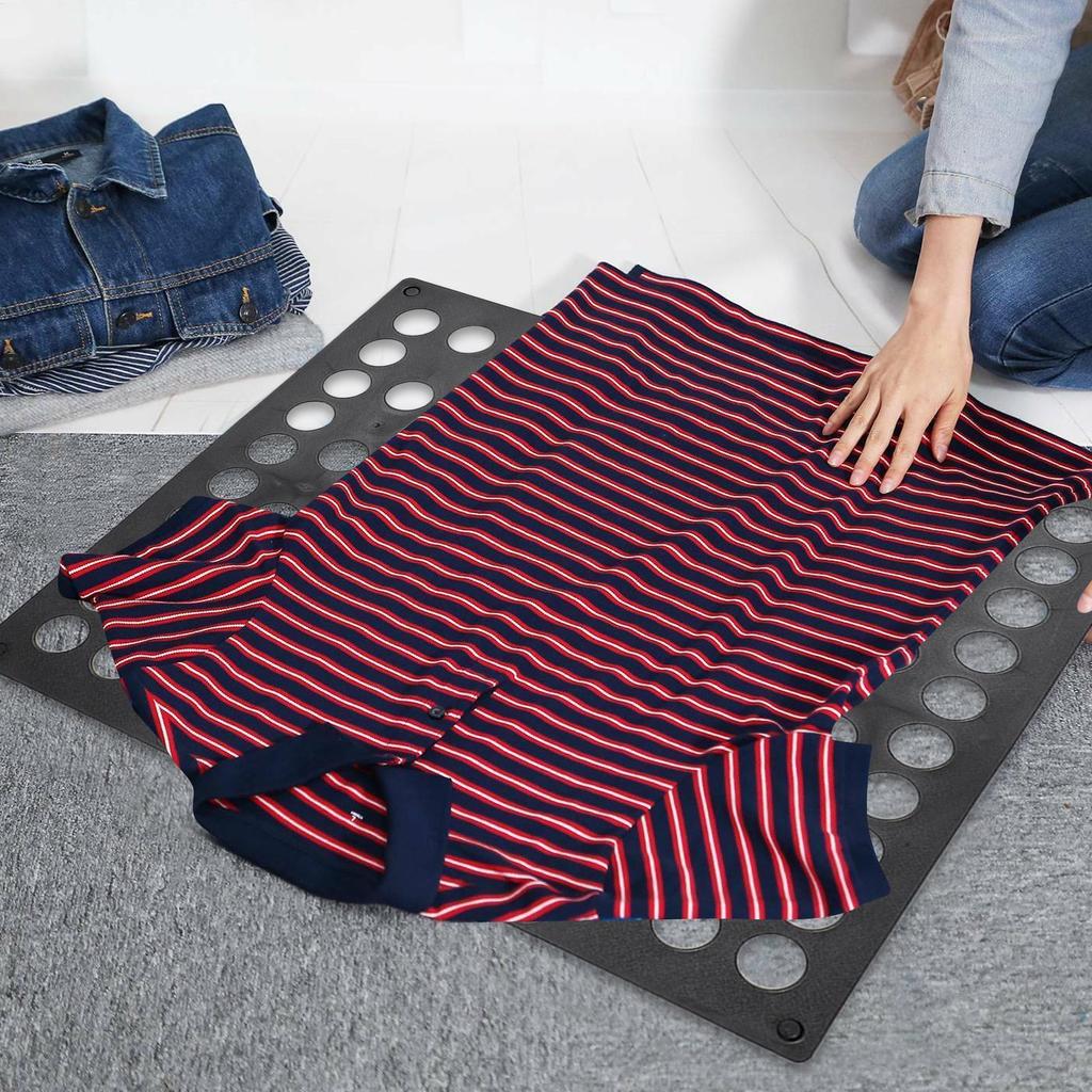 Clothes Folding Board Clothing Folder Bender Plastic Kids Laundry Foldable Helper Tool Household Liner Sorter Laundry Organizer