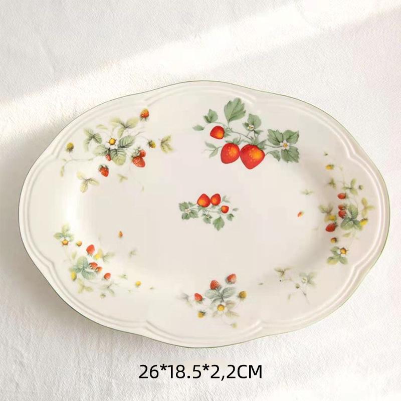 European Ceramic Retro Coffee & Tea Cup Set with Saucers