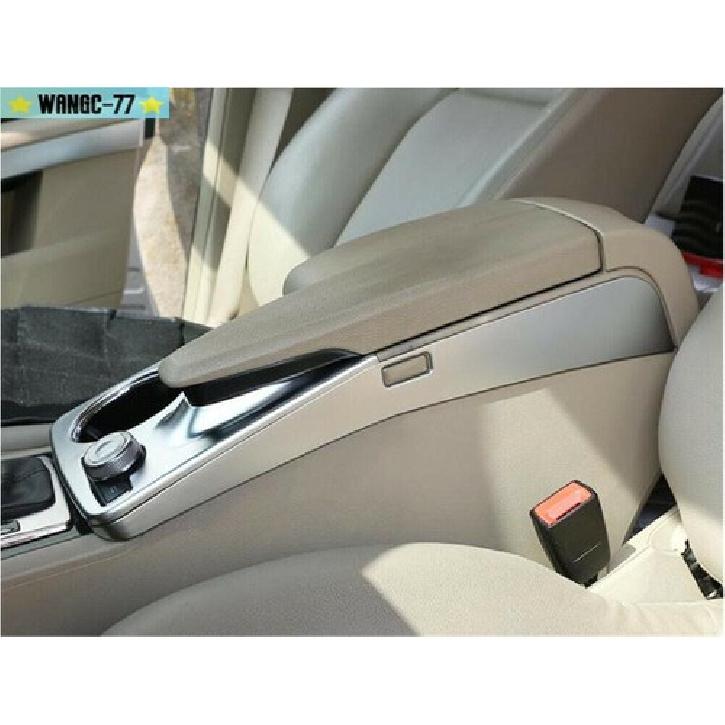 Silver ABS Fit For Mercedes Benz GLK Class X204 2008-15 Console Armrest Box Trim