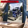 Kenworth Diamond Painting Round Diamond Mosaic Rhinestones Diamond Embroidery Craft Kit Wall Decor Without Frame