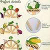 15PCS Reusable Plant Markers T-Type Vegetable Name Tag Insert Type Plant Sign  Garden Use