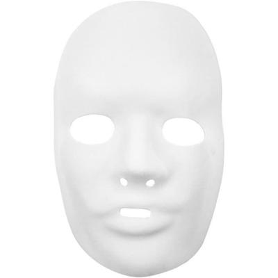 Velvet Face Mask To Paint - 15.5 X 24 Cm
