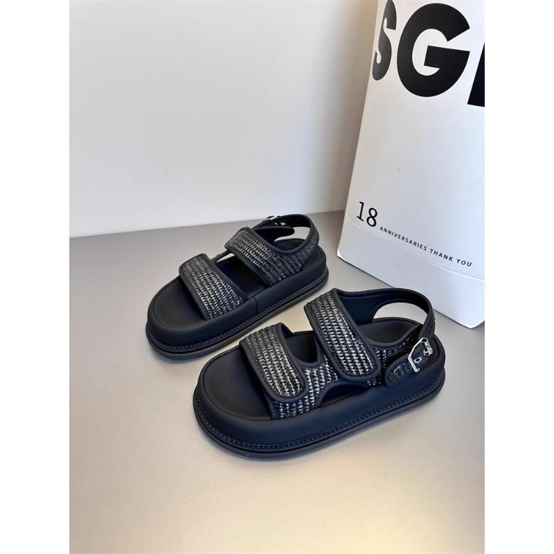 Lightweight platform sandals women's summer sports Velcro casual shoes women's temperament simple sandals