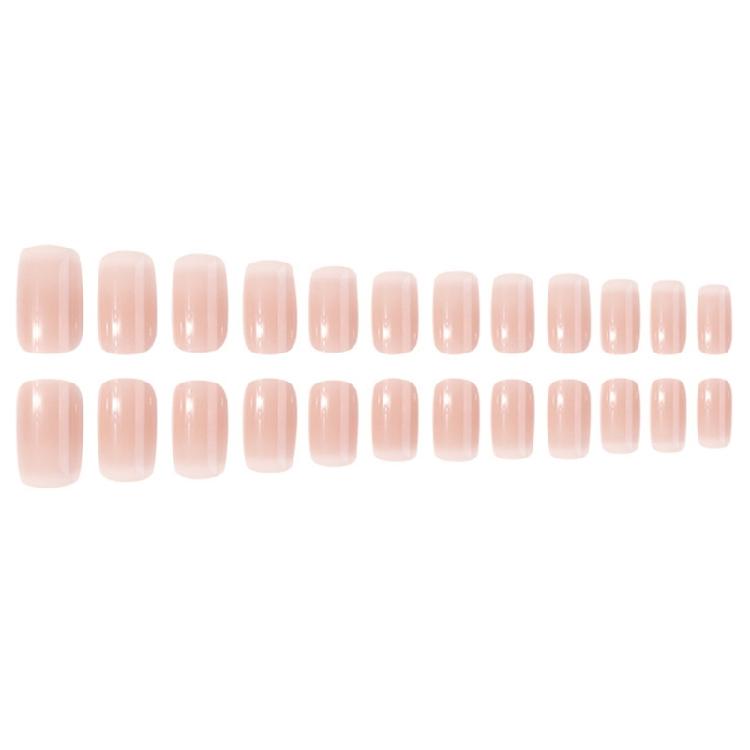 Square Nails Detachable Press On Nails French Artificial Nails False Nails