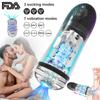 Transparent Powerful Sucking Male Masturbator Automatic Vagina Masturbation Sex Toys for Men Goods for Adult Electric Mastubator
