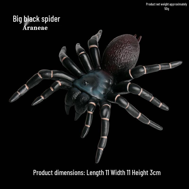 Children's Tarantula Model Toy - Realistic Prank Spider for Halloween & Cognitive Play