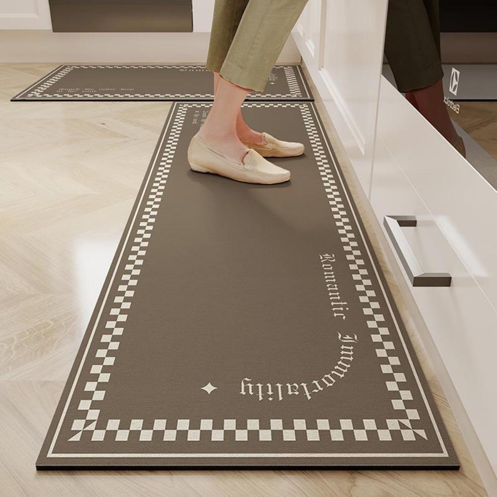 Kitchen Floor Non-slip Mat Water-absorbing Oil-absorbing Diatom Mud Floor Mat