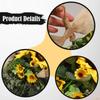 Artificial Swag Lifelike Hanging Decoration Floral Spring Summer Door Wreath for Indoor Harvest