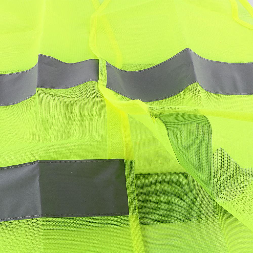 Car Reflective Vest Waistcoat High Visibility Neon Emergency Belt Clothing Bicycle Riding Motorcycle Accessories For Marine Boat