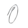Open Adjustable Snake Bracelet Silver Color Charm Bracelet Fashion Open Bangle  Fashion Accessories