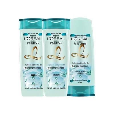 Set de Champú y Acondicionador Hidratante con Ácido Hialurónico de L'Oréal