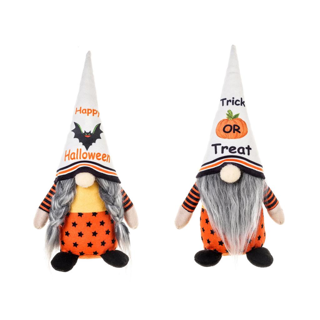 Rudolph Faceless Old Man Gnome Halloween Decor Figurine