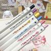 Creative Cute Cartoon Sanrio Gel Pen Kawaii Kuromi Hello Kitty Cinnamoroll 0.5Mm Writing Pens Student Stationery School Supplies