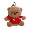 Kawaii Bär Plüsch Schlüsselanhänger Cartoon Kleiner Bär Stofftier Puppe Kapuzenpullover Bär Anhänger Dekoration