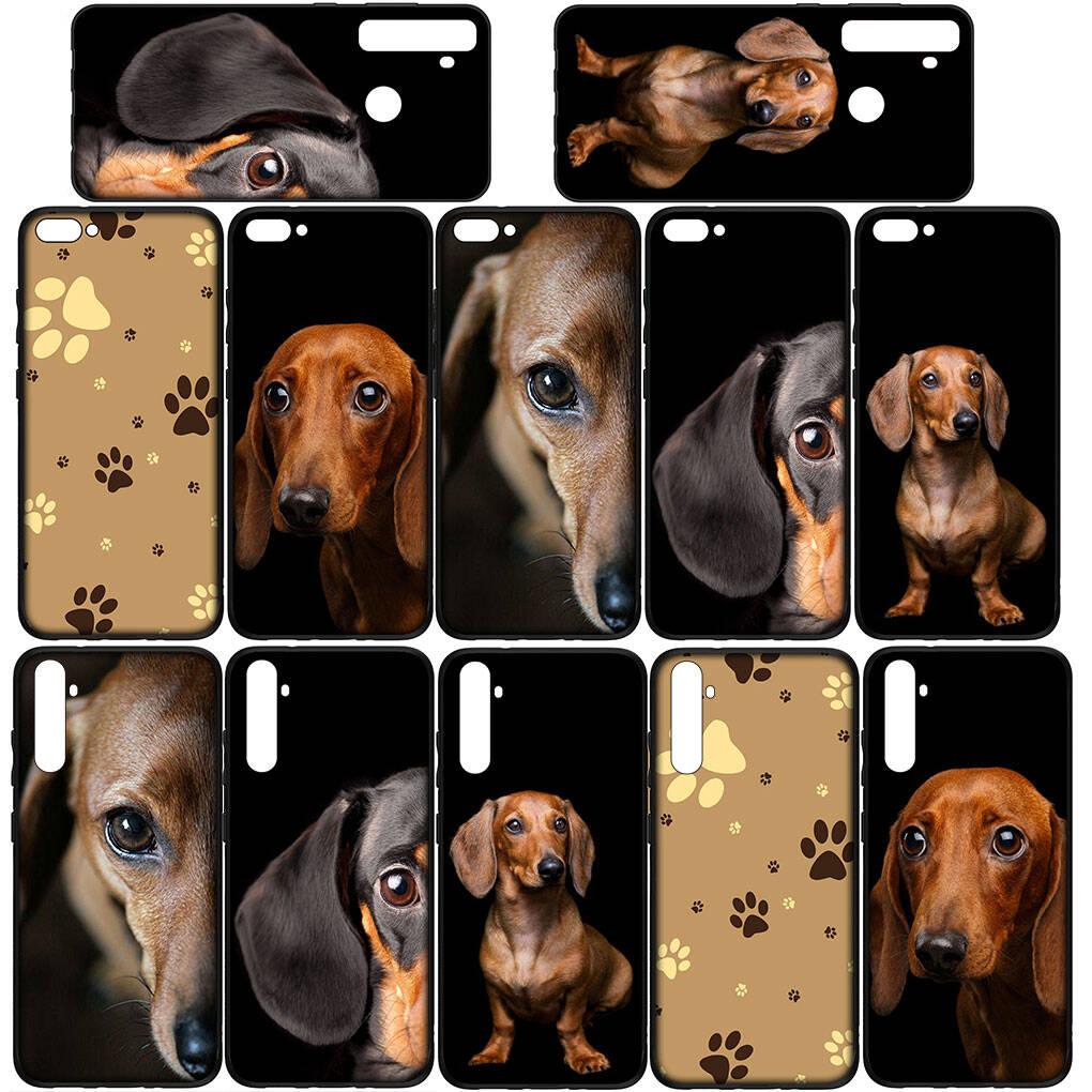 Für Motorola Moto Edge 70 60 50 G54 G04 G24 G15 G86 Samsung Galaxy S25 iPhone 17 16 15 Xiaomi Redmi Note 14 13 Pro Max Handyhülle Dackel Hund Hülle